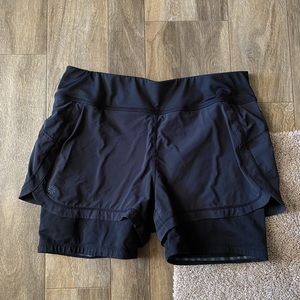 Athleta Black Athletic Shorts